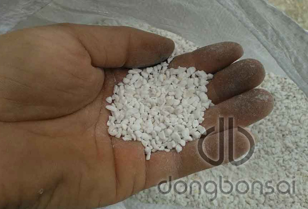 Đá perlite- Đá trân châu- Sỏi nhẹ size 3-5mm túi 1 lít