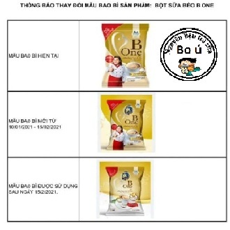BỘT BÉO B ONE GÓI 200G VÀ 500G