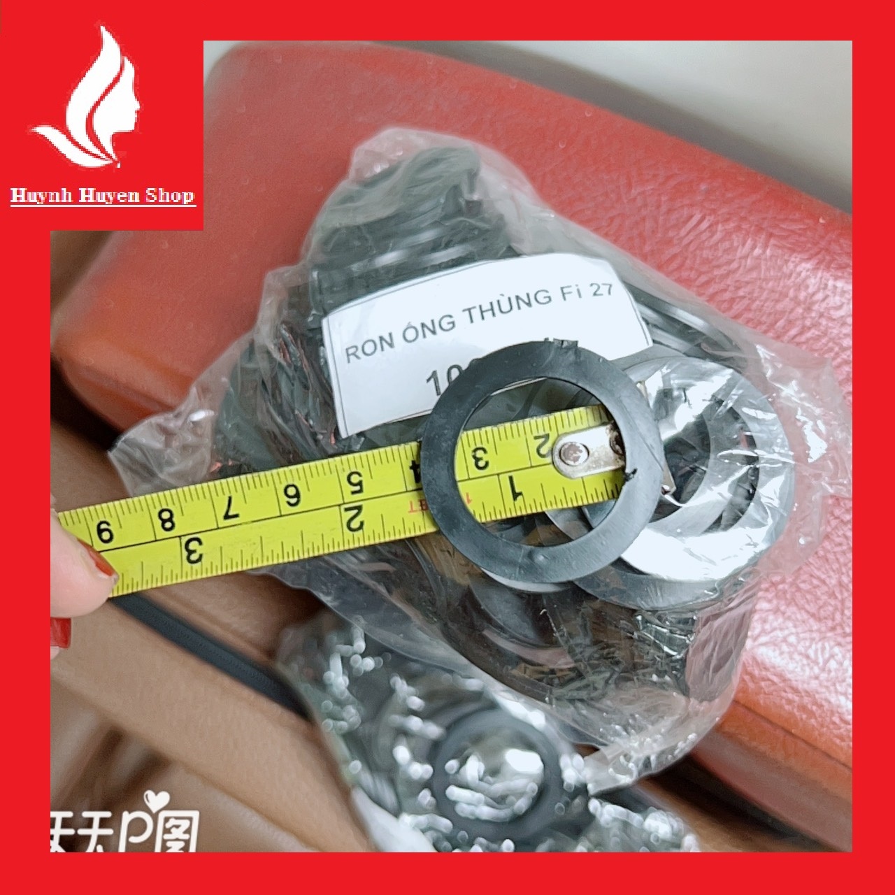 [combo 100 cái] Ron ốc phi 21-49, ron ống thùng phi 21,27,34,42,49 hiệu Mặt Trời