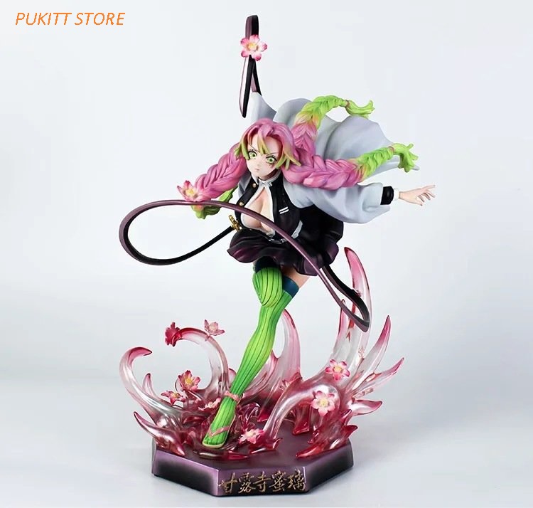 Mô hình kimetsu no yaiba - mô hình luyến trụ mitsuri kanroji 22cm ky056