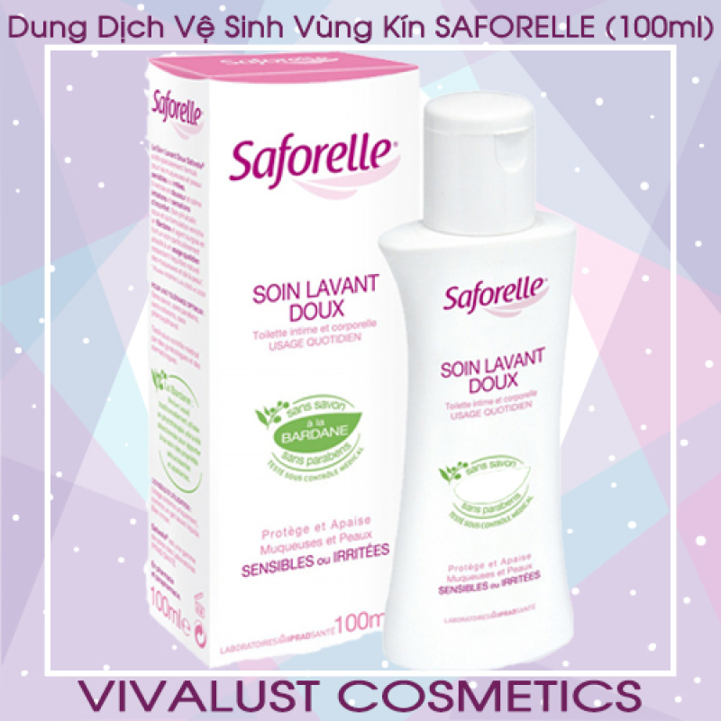 Dung Dịch Vệ Sinh Vùng Kín SAFORELLE Gentle Cleansing Care (100ml) cao cấp