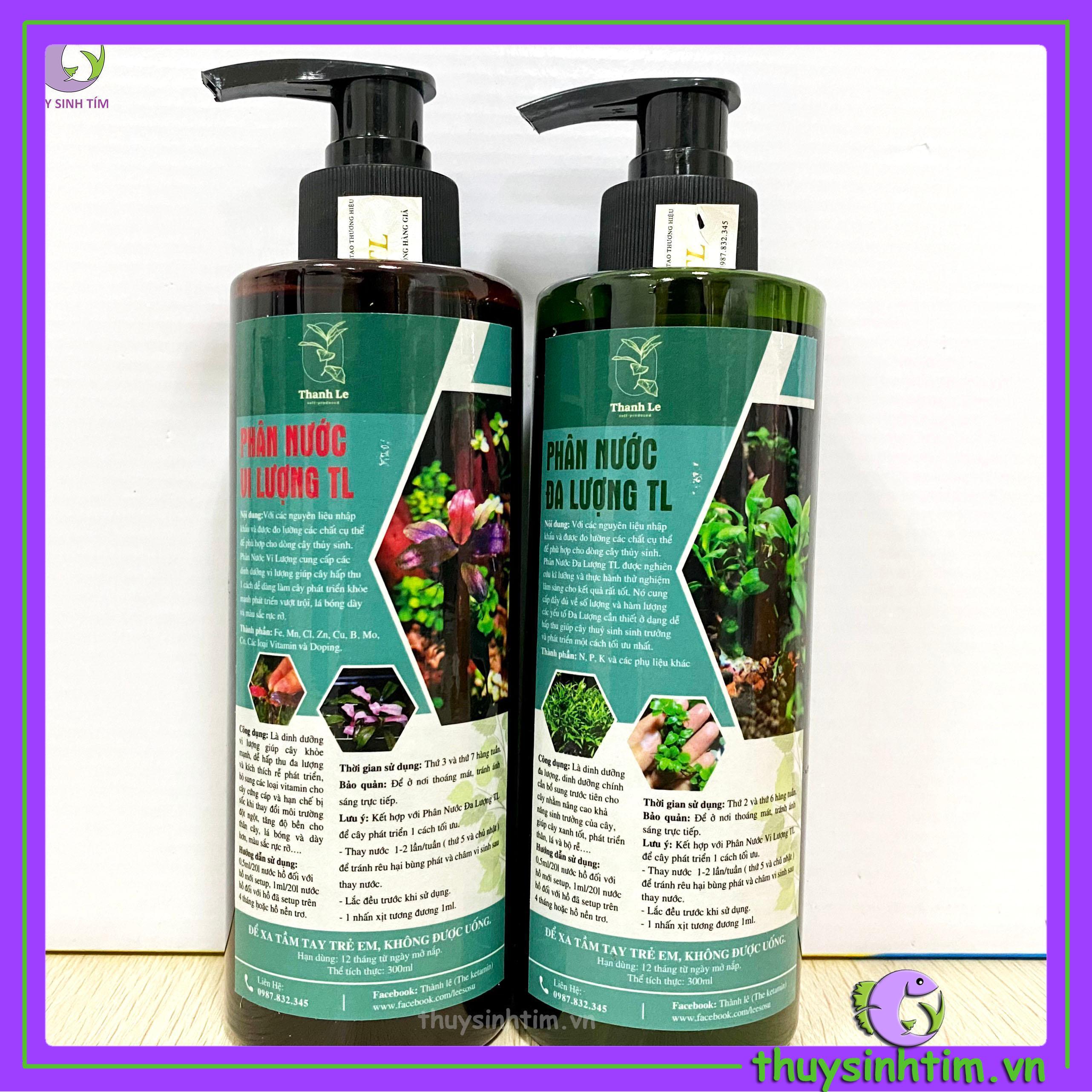 Combo Phân Nước Đa Lượng - Vi Lượng TL