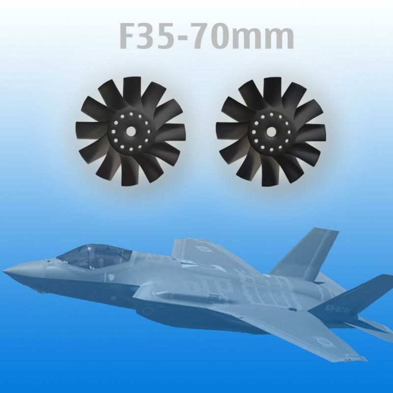 Cánh quạt máy bay phản lực F35-70mm Mini