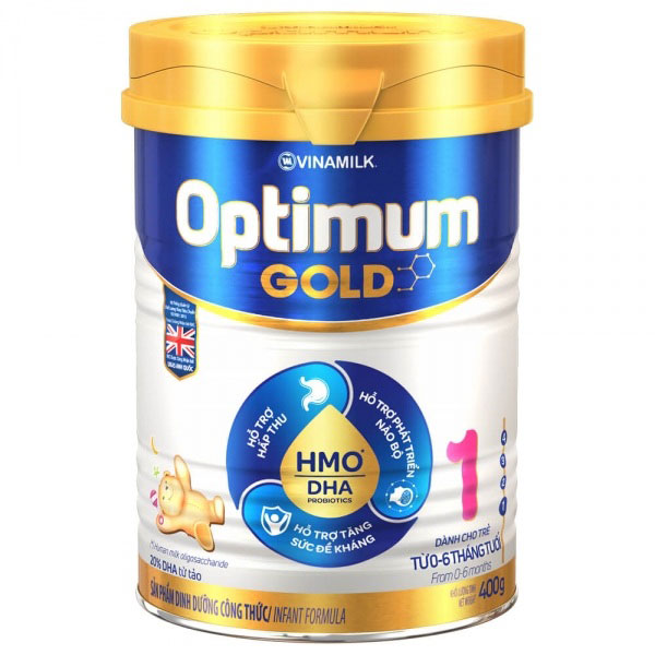 Sữa bột Vinamilk Optimum Gold Opti-Mix số 1 400g ( 0 đến 6 tháng)