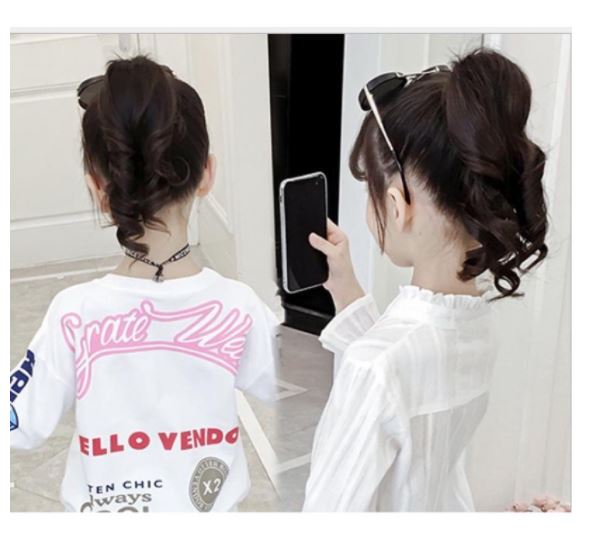 Tóc cột cho bé giá 1 bên