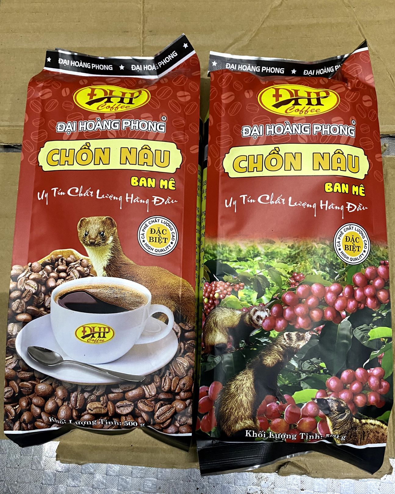 CÀ PHÊ CHỒN NÂU BAN MÊ 500g