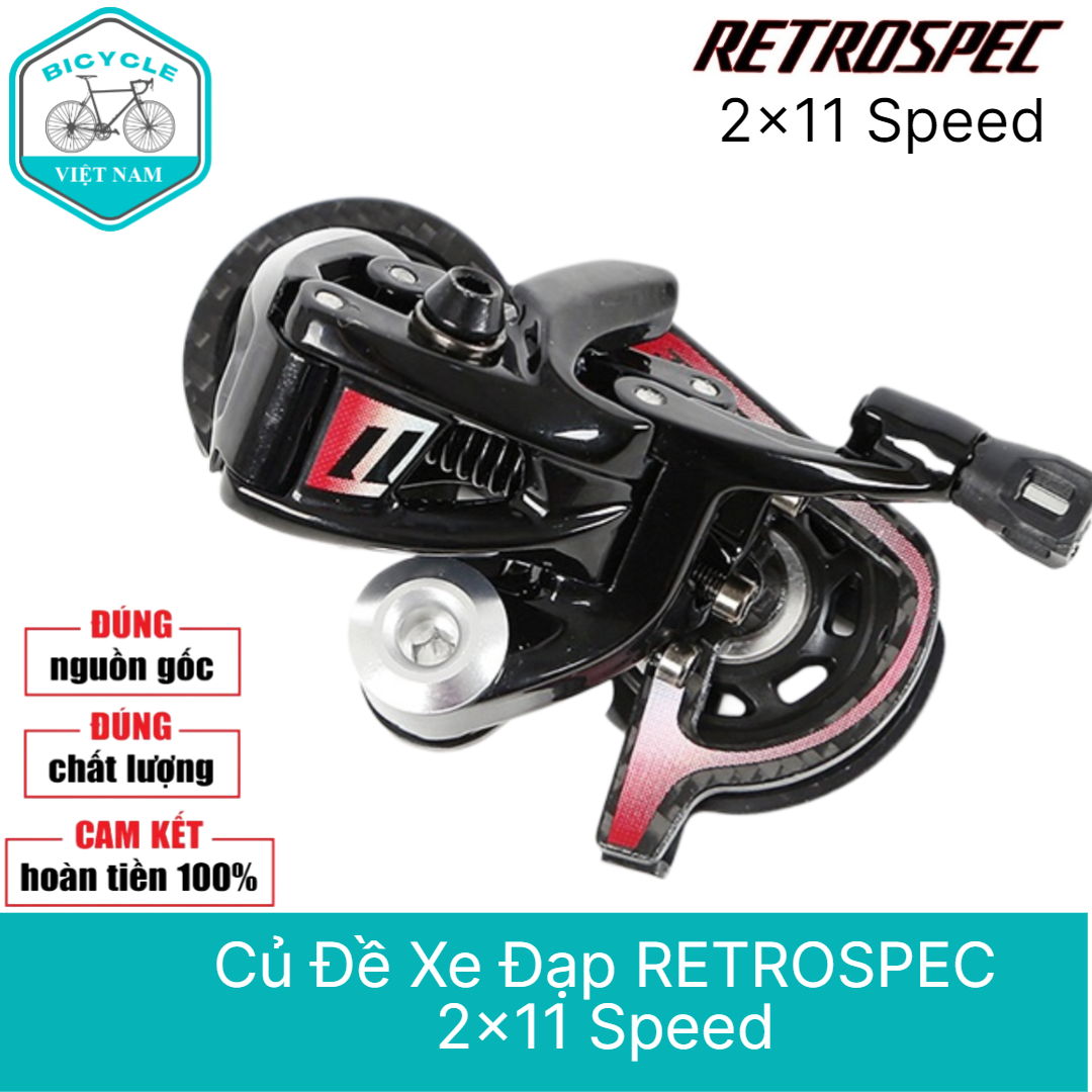 Củ đề xe đạp retrospec 2x11 speed