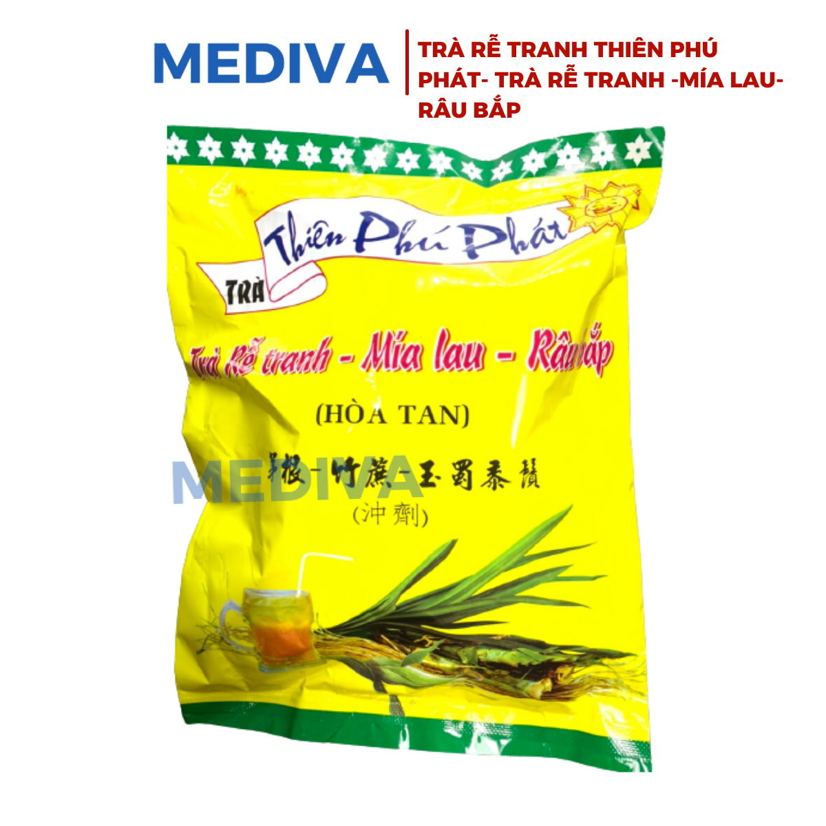 Thien Phu Phat tea, accessary tea-baguette-muscle beard-15 pack