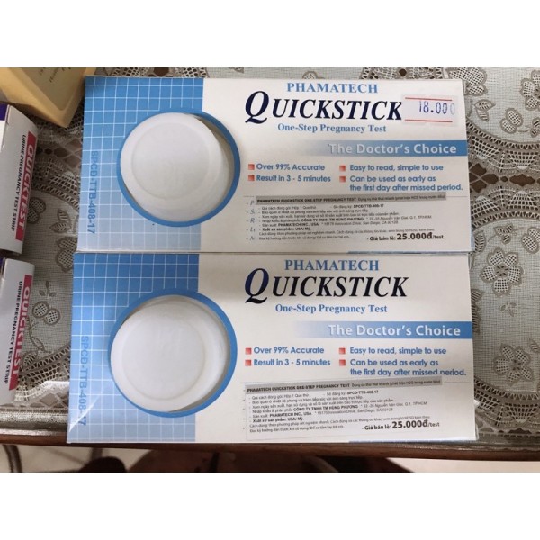 Que thử thai Quickstick(Thường) cao cấp
