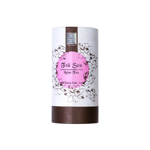 Lotus Tea Premium Paper Cans - Phuc Long Coffee & Tea