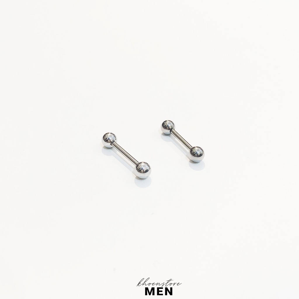 (1 Chiếc) Khuyên lưỡi basic nhiều size - Khoen Store