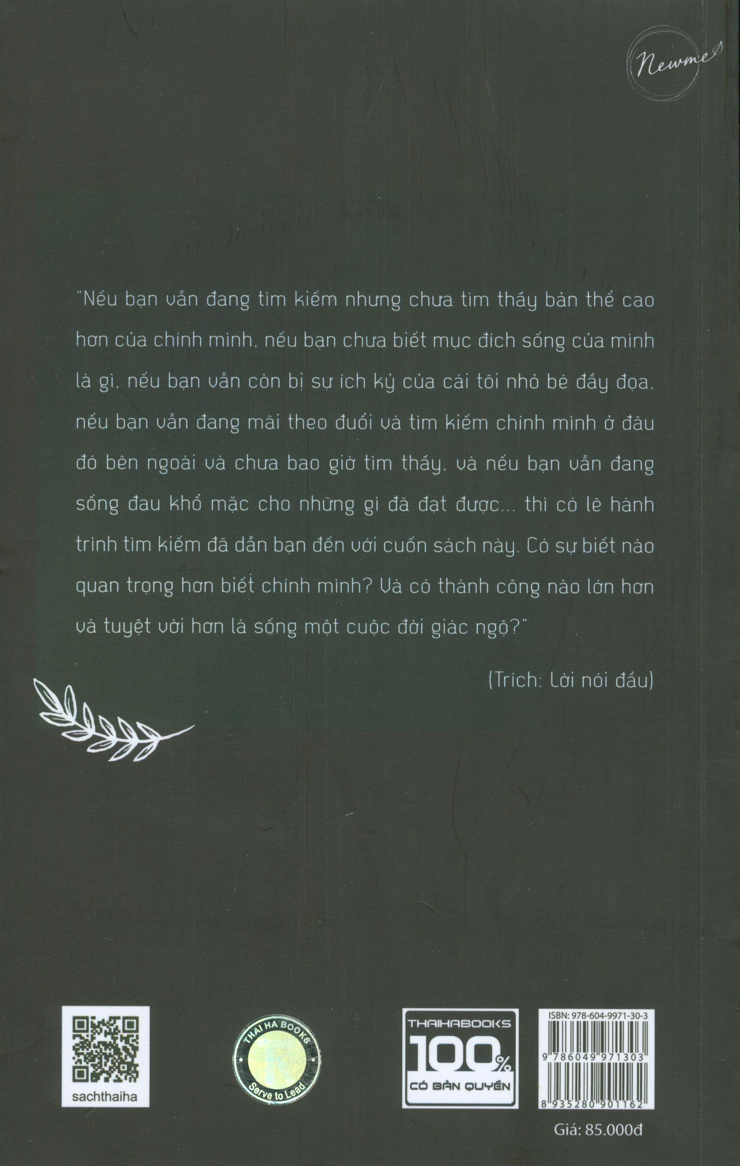 Biết Chính Mình - Cuốn Sách Thay Đổi Nhận Thức