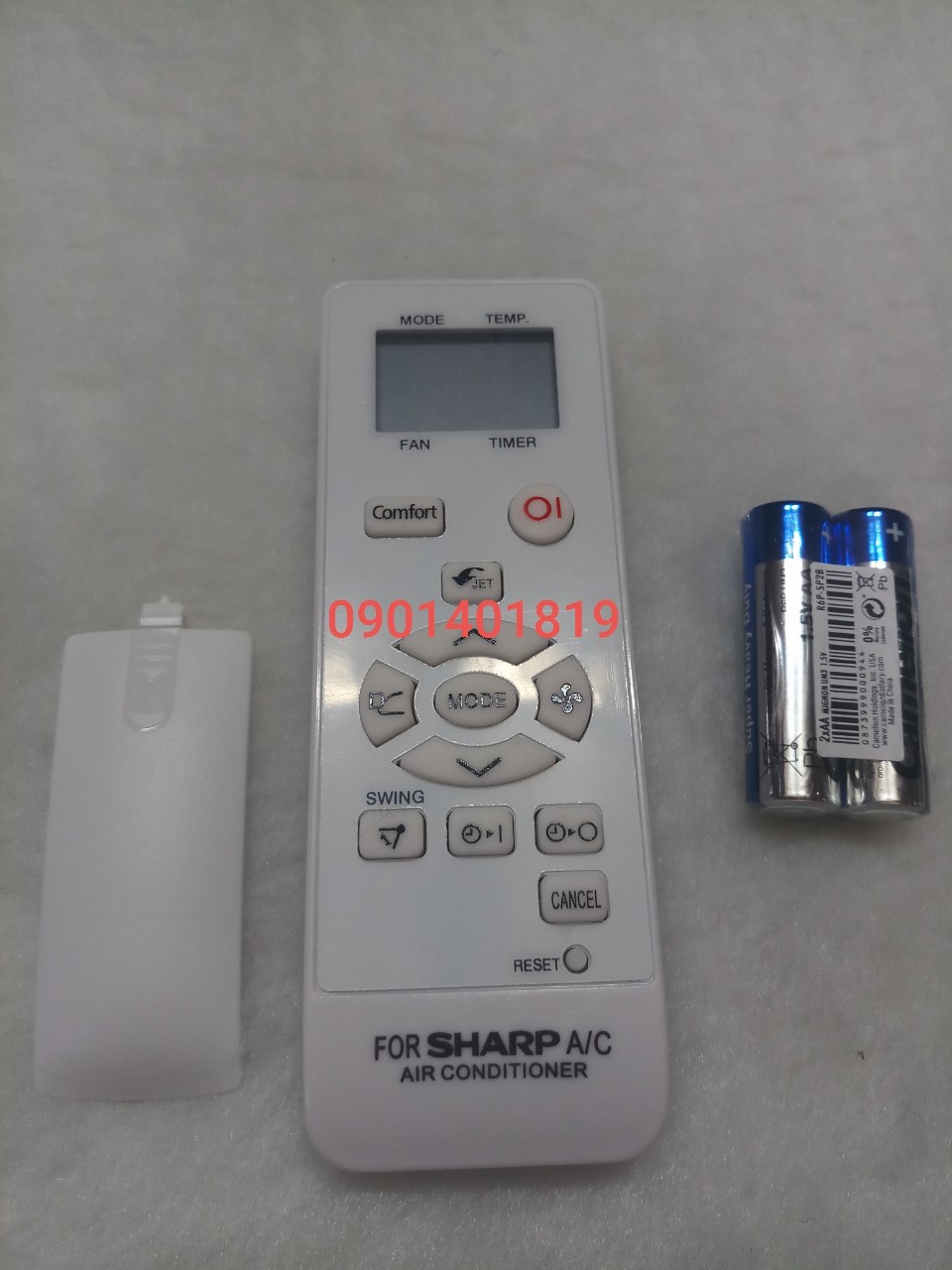 Điều Khiển Máy Lạnh Sharp Nút Xéo