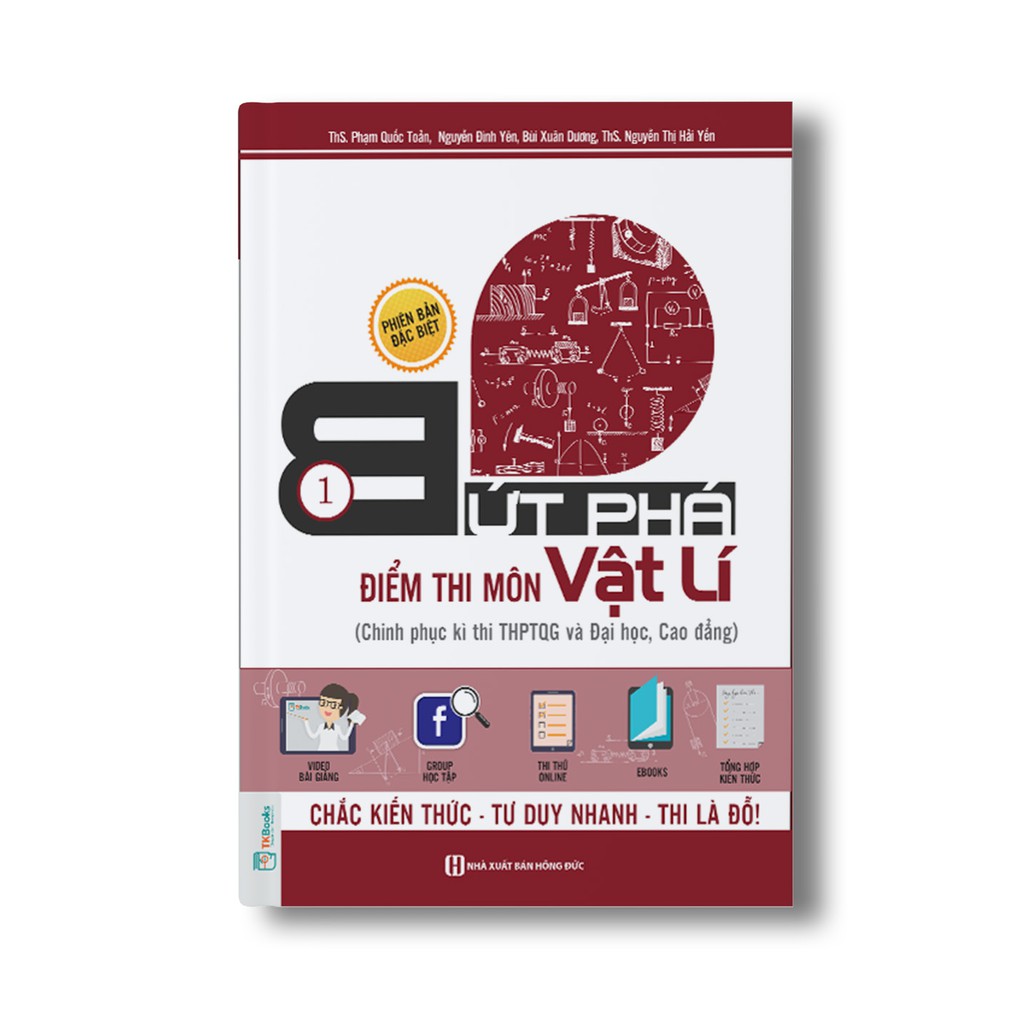 Sách - bứt phá điểm thi môn vật lí 1 – phiên bản đặc biệt 2019