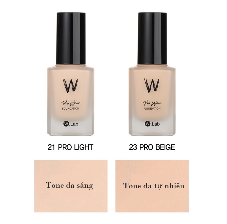 Kem nền W.Lab Pro Wear Foundation 30g