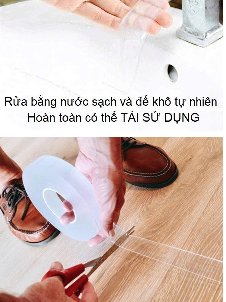 Băng keo siêu dính hai mặt
