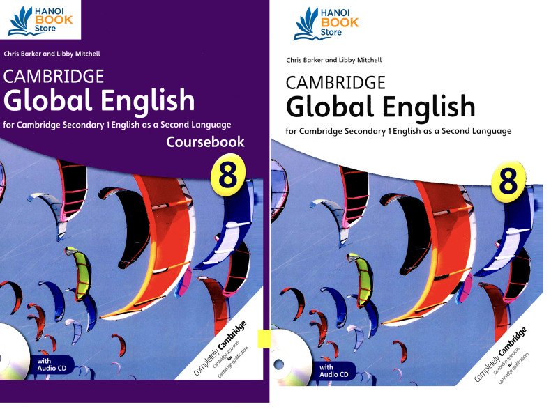 Cambridge Global English Stage 8 Coursebook & Workbook-  Sách màu - Hanoi bookstore