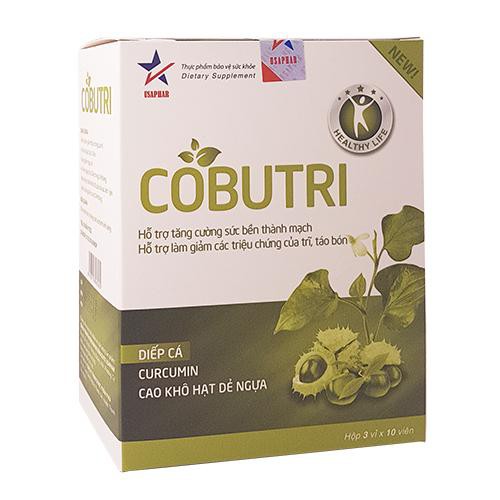 COBUTRI - Hết trĩ táo bón sau sinh