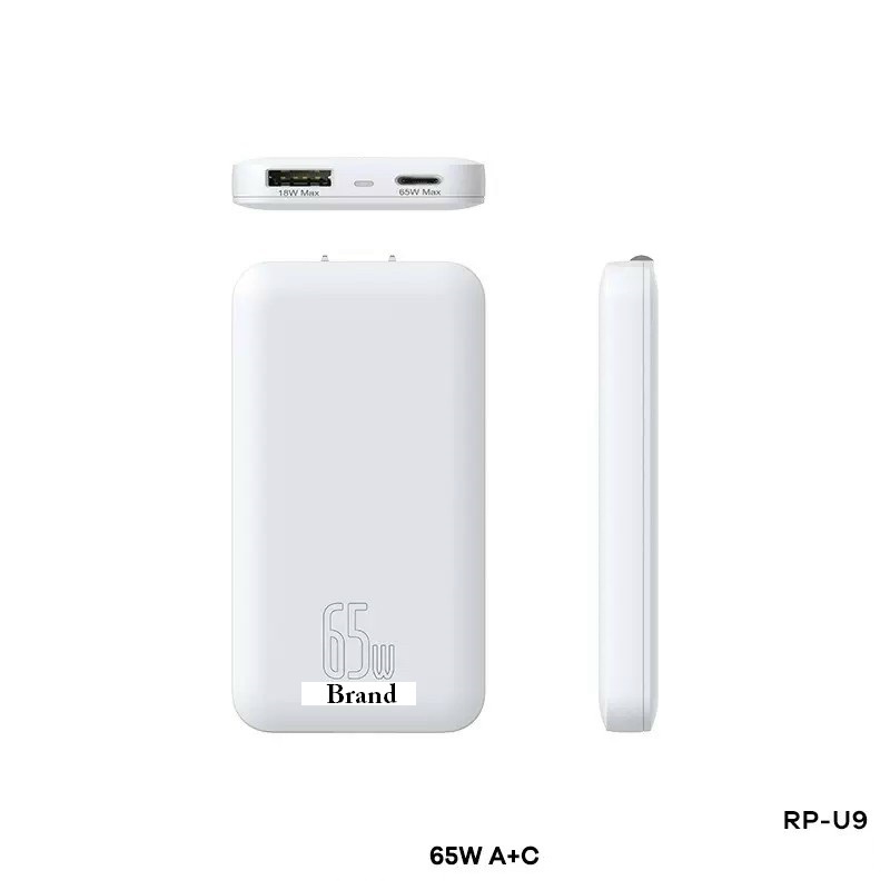 Củ sạc nhanh remax rp-u9 65w gan chính hãng remax - bảo hành lỗi 1 đổi 1