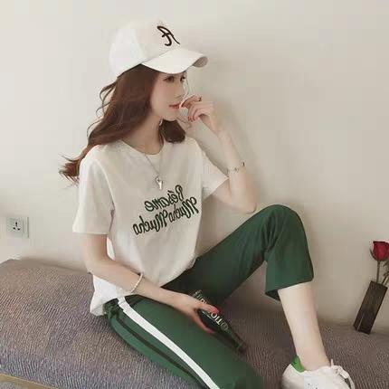 Set bộ thể thao thu phong cách Hàn quốc hàng nhập