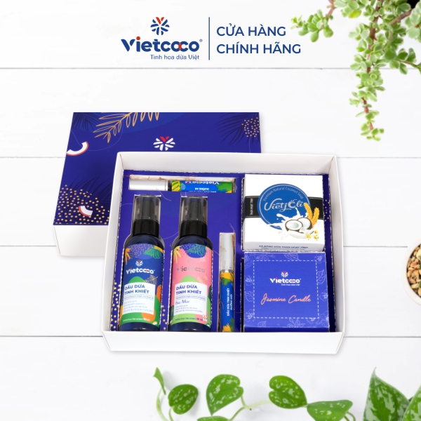 Hộp Quà Mỹ Phẩm Vietcoco - VIETCOCO COSMETIC GIFT SET