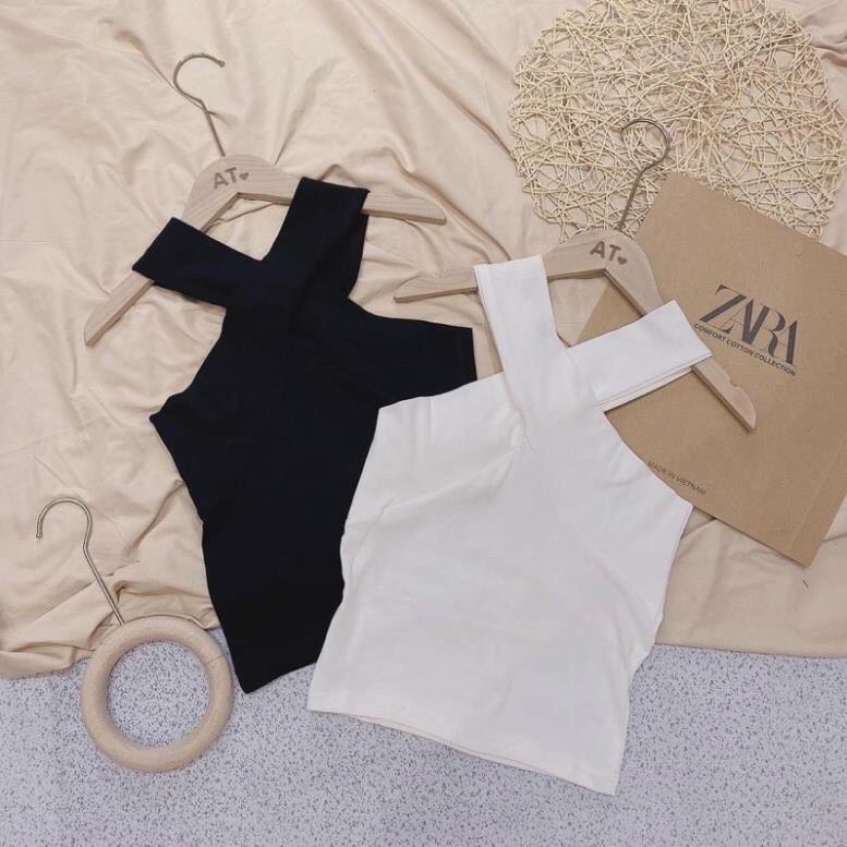 Áo Yếm Chéo Cổ