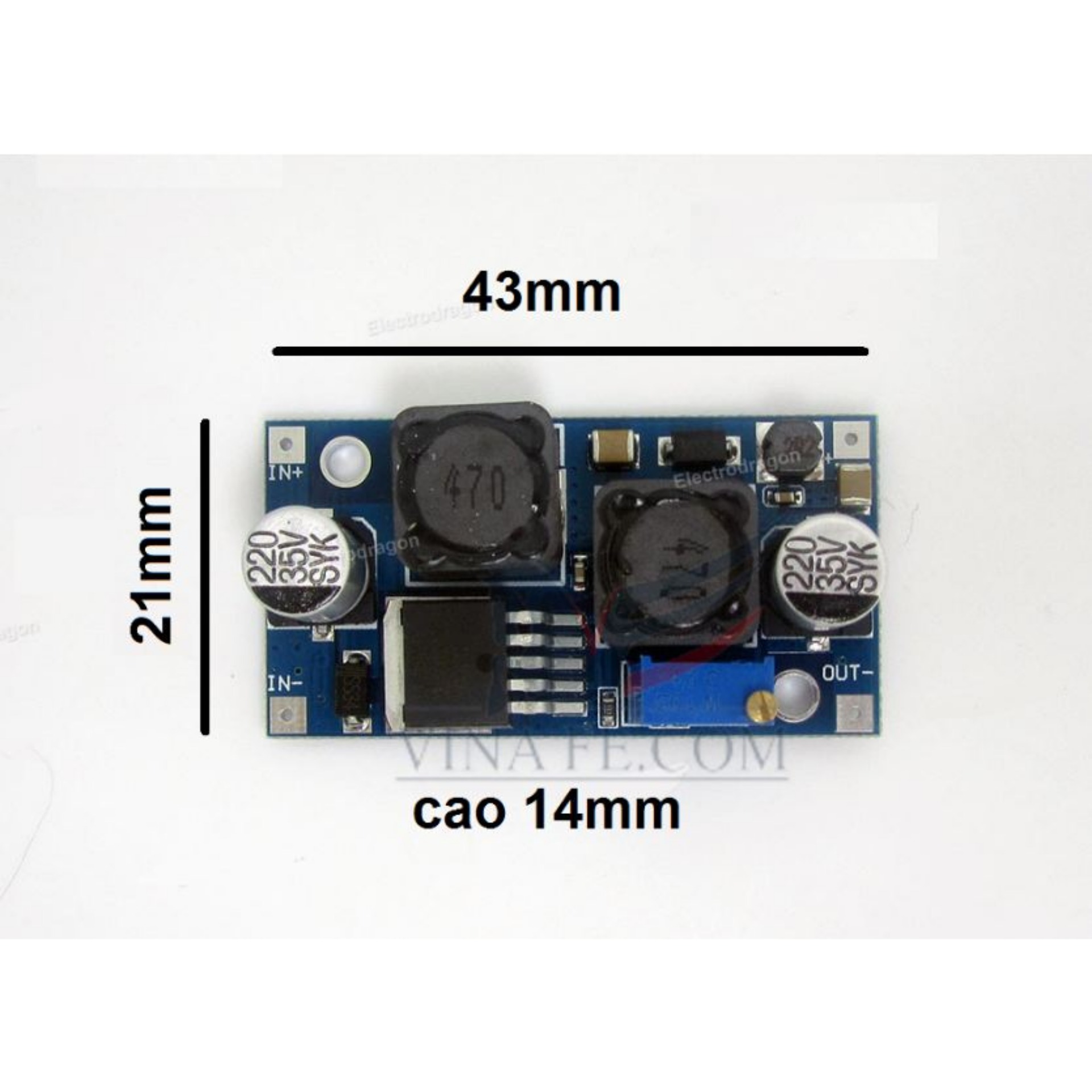 [HCM]Module Nguồn Tăng Áp DC-DC XL6009