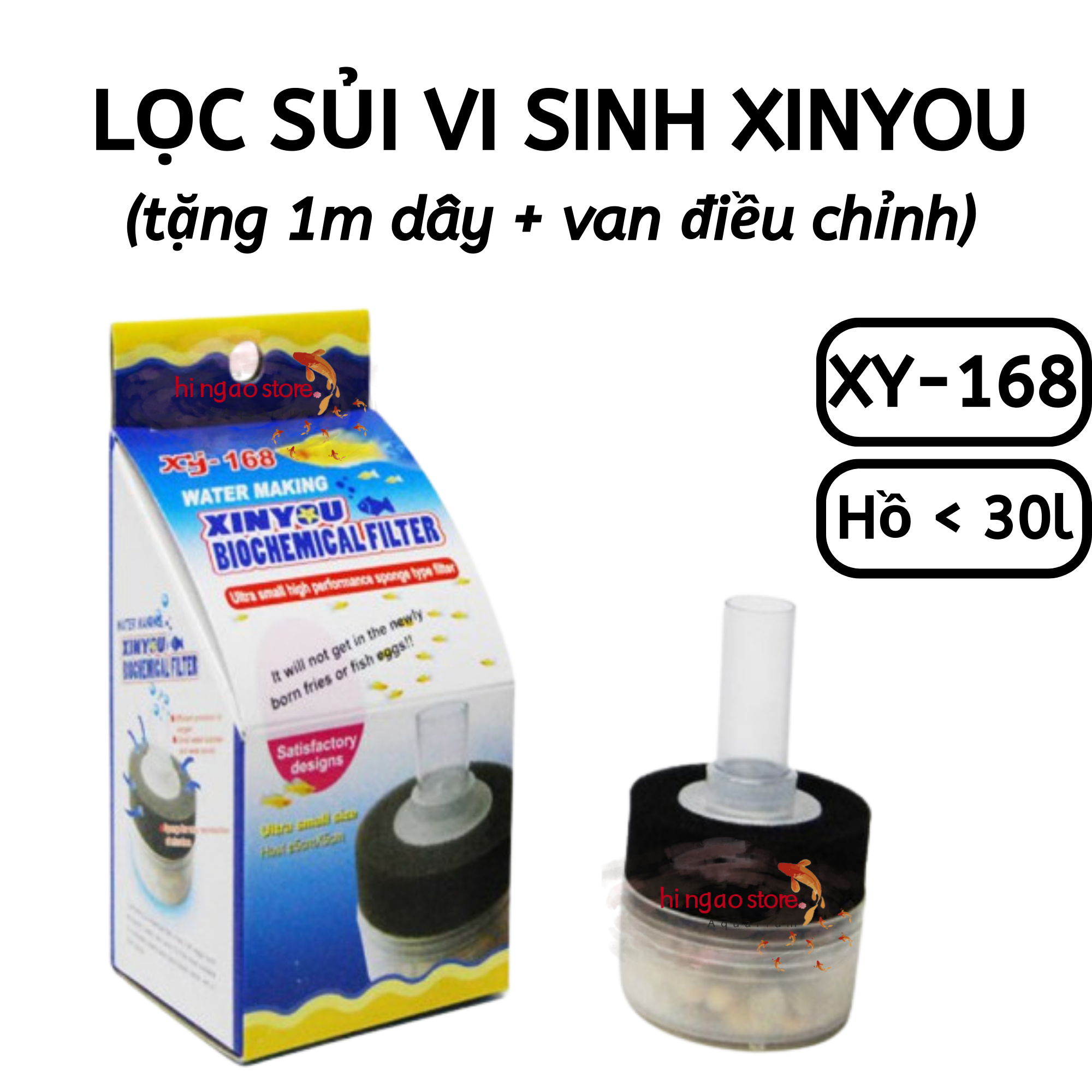 (Get 1m wire, 1 reducing valve) xy-168 effervescent filter-fish accessory | net store.