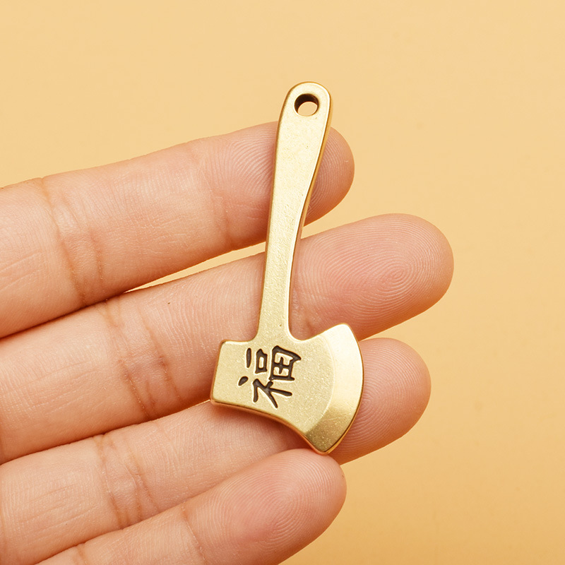 Tượng Phong Thủy Hình Cây Rìu Lưỡi Nhỏ (Kích Thước: 5.0cm x 2.0cm)