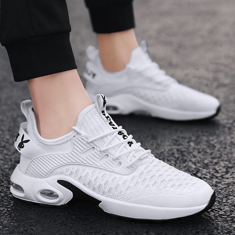 Giày sneaker nam đệm khí gót chữ Playyb0yy - giày thể thao xu hướng thời trang