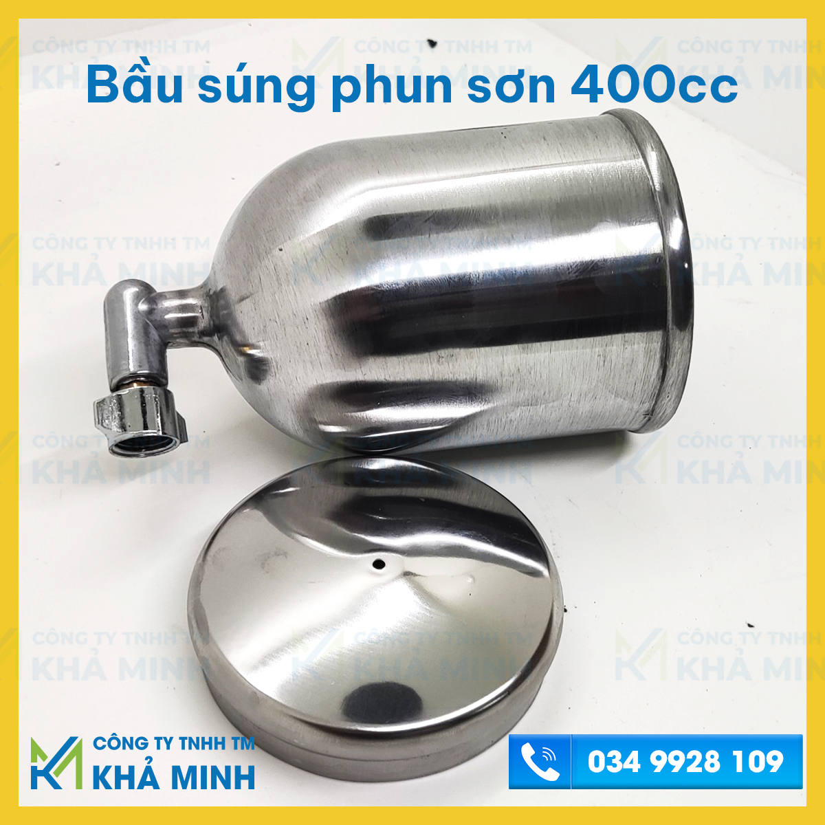Cốc đựng sơn, bầu súng phun sơn 400ml