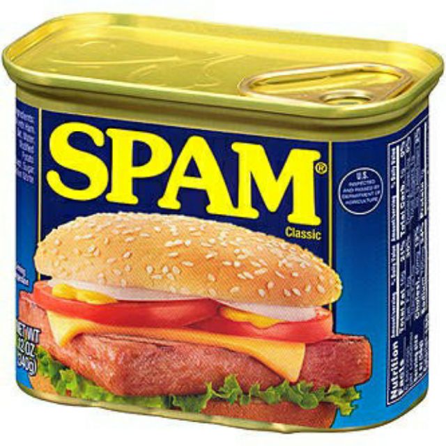 Thịt hộp spam classic - less 25% 340gram - hàng nhập khẩu xách tay mỹ