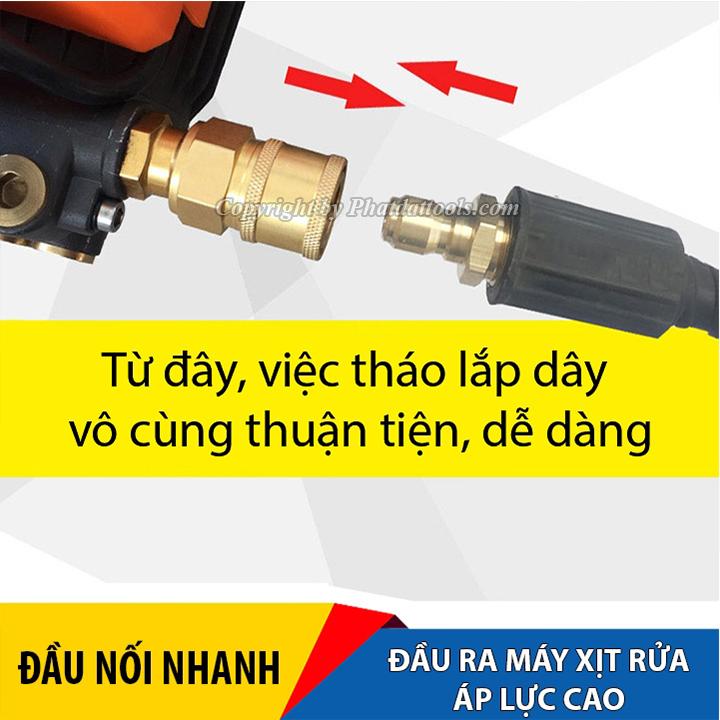 Water outlet quick coupling high pressure sprayer, car washer-quick coupling
