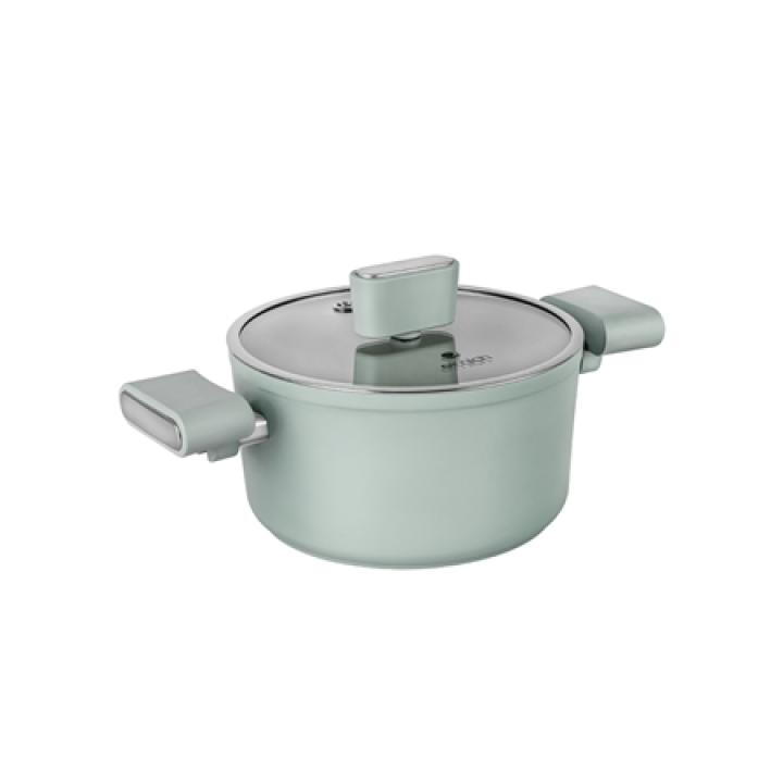 (Chỉ 25-29.10)Nồi men sứ Elmich Hera II EL-5203SK18 size 18cm - Hình ảnh 4