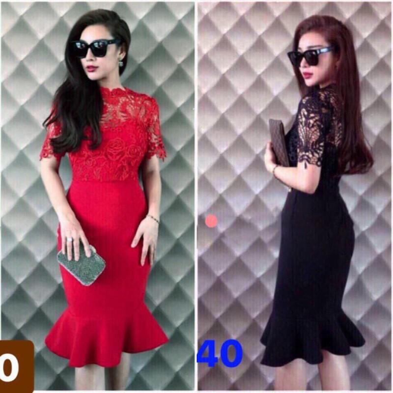 [HCM]ĐẦM ÔM  ĐUÔI CÁ SANG TRỌNG D15