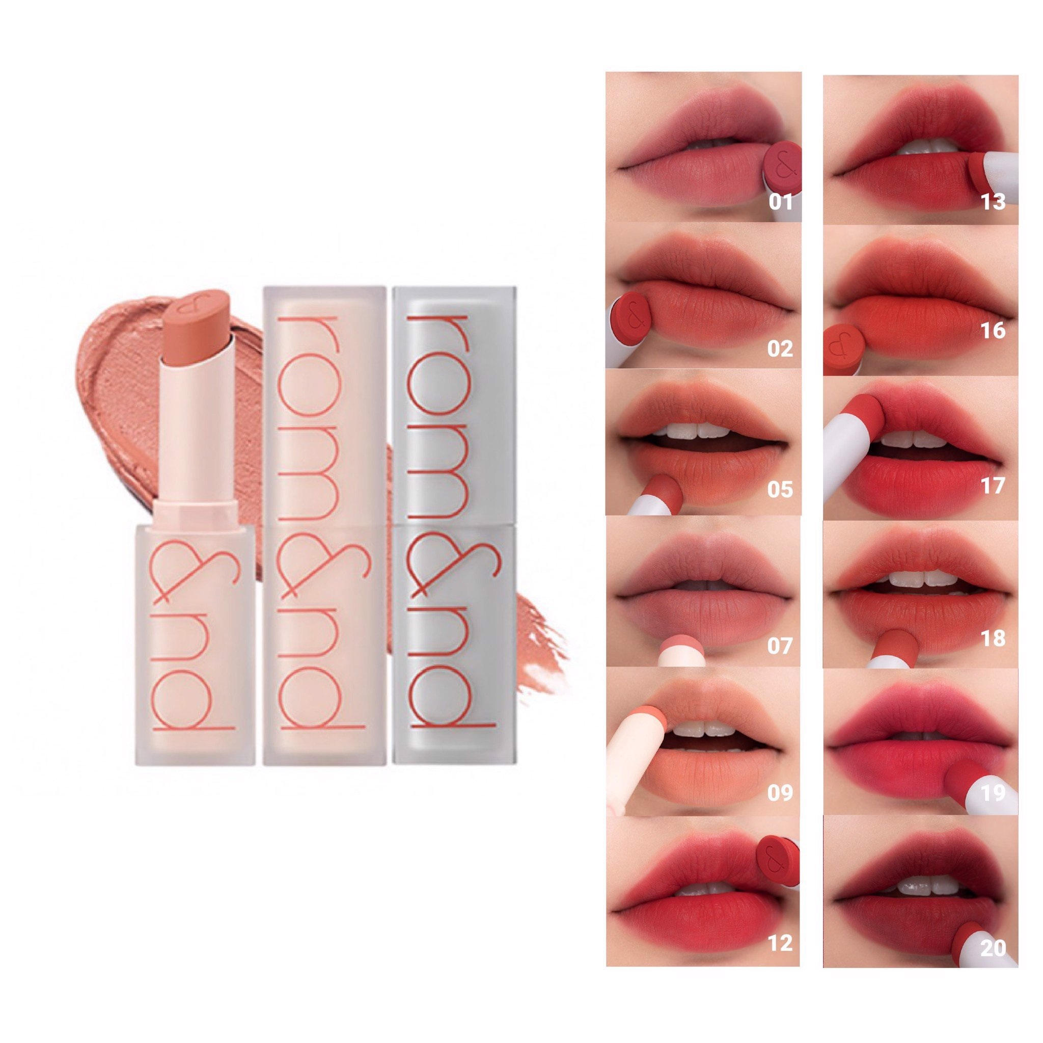 Son thỏi romand zero matte lipstick