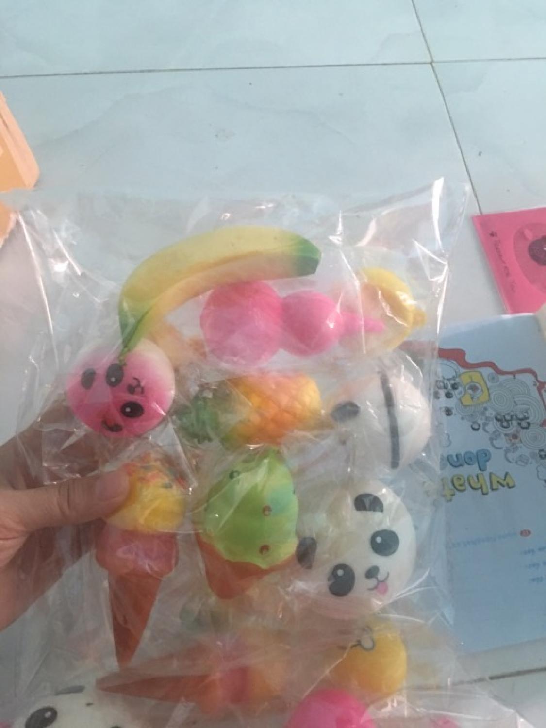 Combo 10 squishy mini SHOP MẸ BÚN