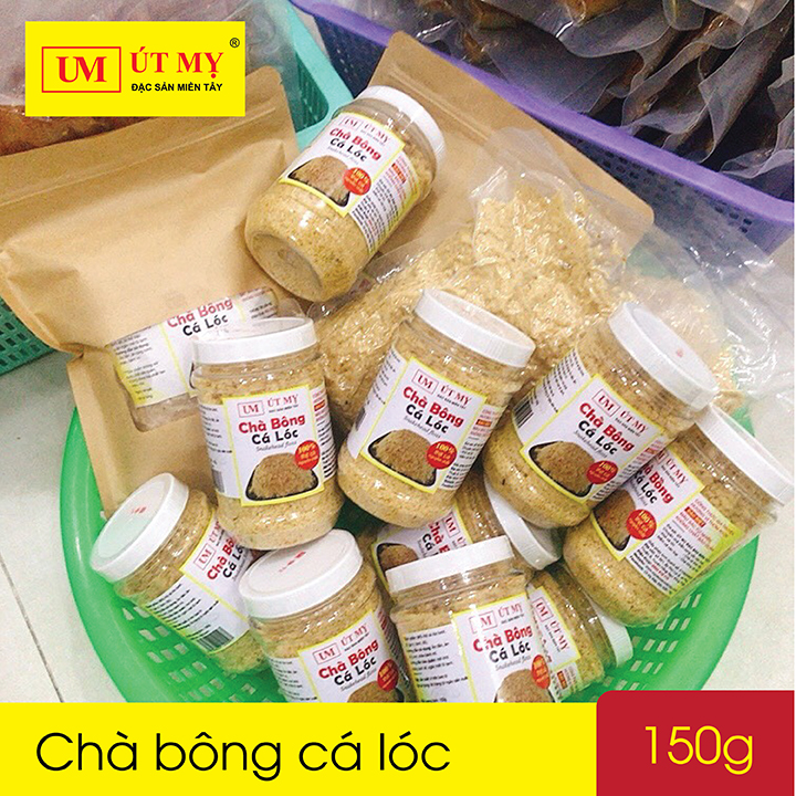 [HÀNG TẶNG KHÔNG BÁN] Chà bông cá lóc Út Mỵ 75gr/túi