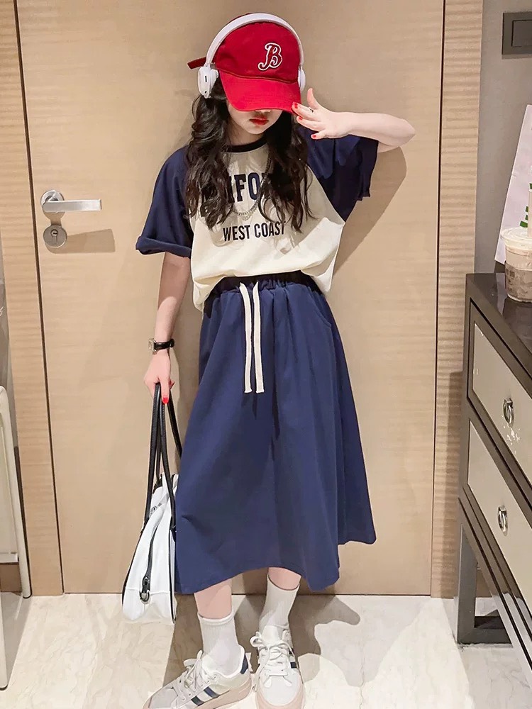 [SIZE NHÍ+ĐẠI] SÉT BỘ VÁY ĐI CHƠI BÉ GÁI SIÊU NGẦU