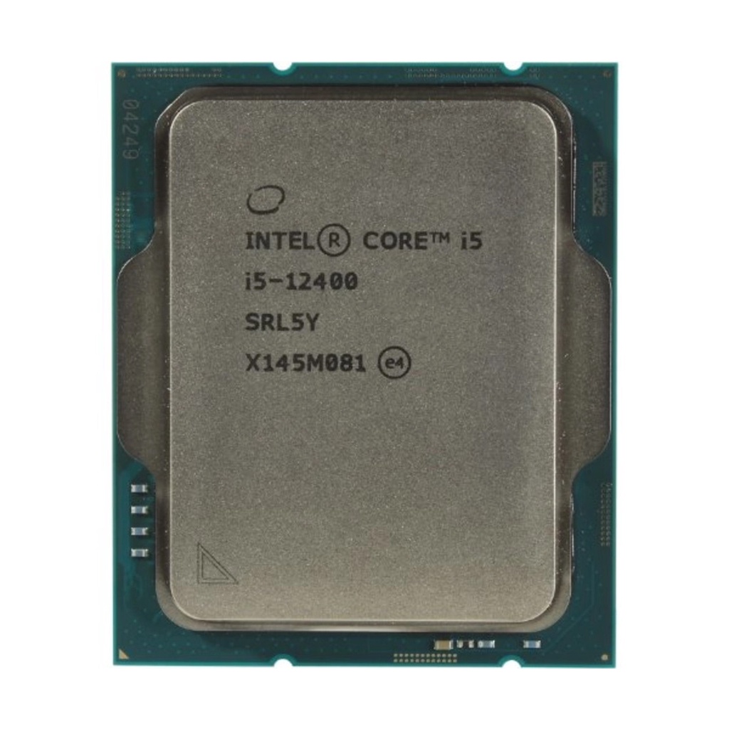 CPU Intel Core i5 12400 (Upto 4.4Ghz, 6 nhân 12 luồng, 18MB Cache, 65W) Chip tray - Bảo hành 36 Tháng