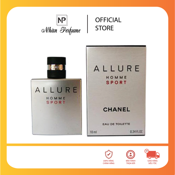 Nước hoa mini nam Chanel Allure Homme Sport EDT 10ml