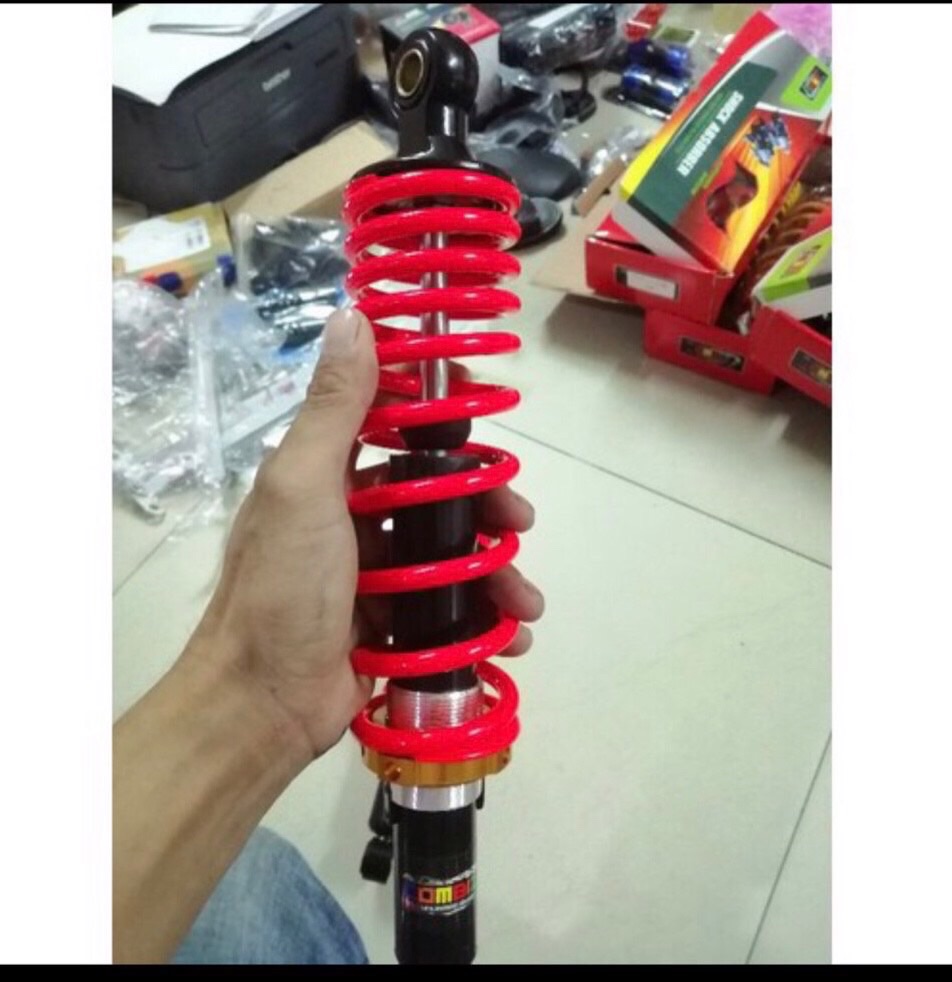 Phuộc xe máy, phuộc xe Dream, phuộc xe Wave, Cặp Phuộc kiểu Lò Xo Màu dành cho dòng xe Wave, xe Dream, có video