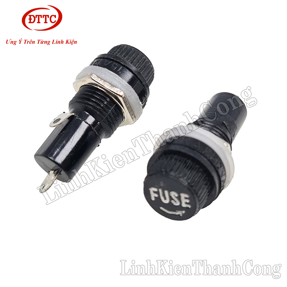 Vỏ Cầu Chì Ống 5x20mm