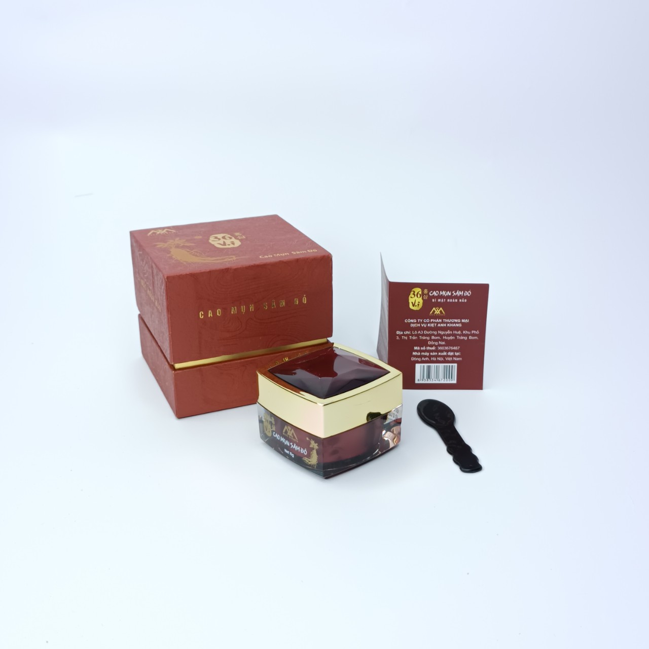 Cao Mụn Sâm Đỏ 36 vị Meea Organic 15g - Làm Mờ Thâm, Căng Bóng Da