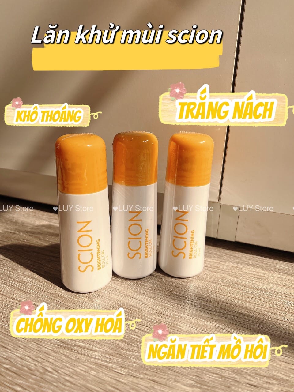 LĂN KHỬ MÙI SCION NGĂN MÙI HIỆU QUẢ