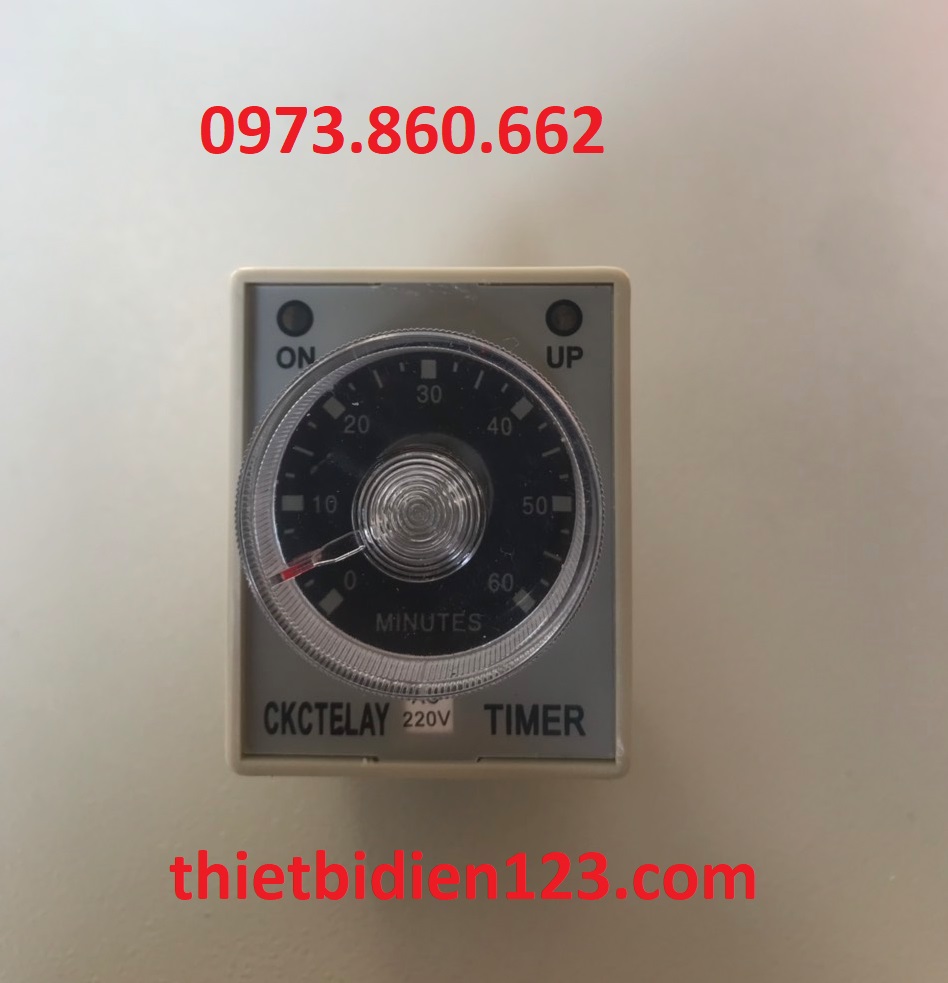 Rơ le thời gian Timer CKCTELAY 10S, 30S, 60S, 30M, 60M