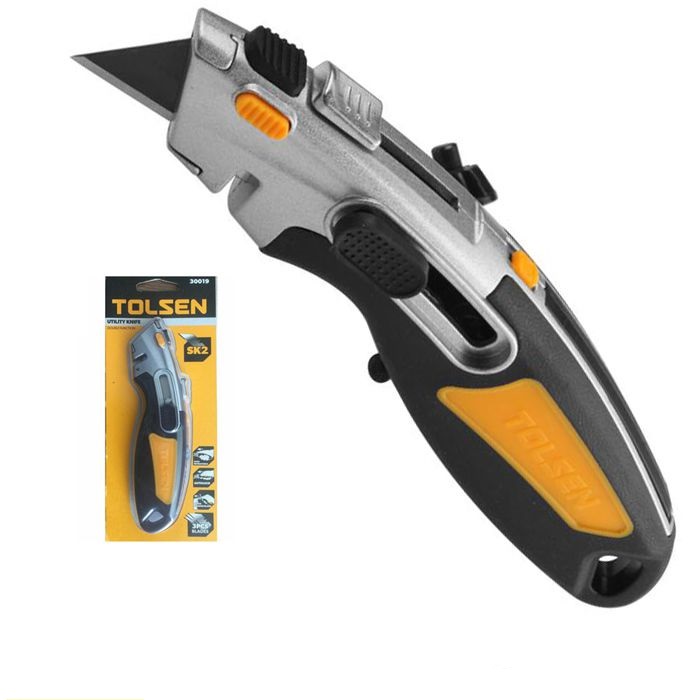 DAO RỌC GiẤY 3 LƯỠI TOLSEN 30019