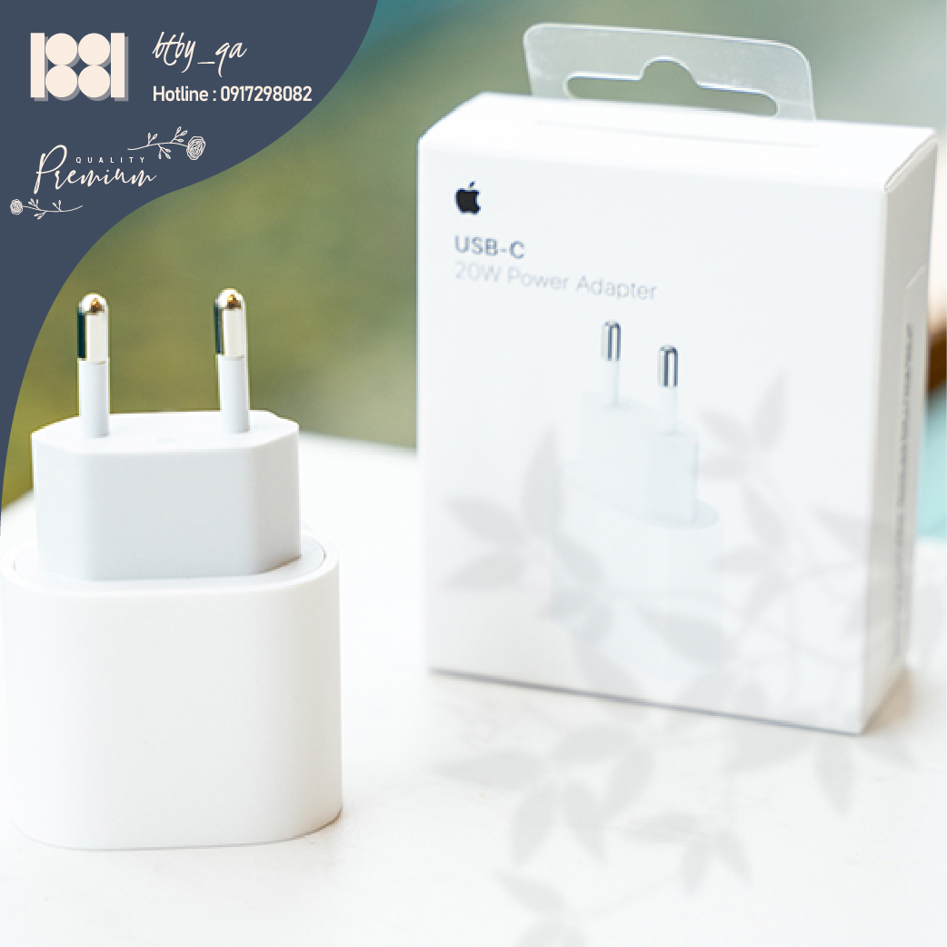 Củ sạc cốc sạc Adapter sạc nhanh PD 20W Type C cho Iphone/Ipad/Ap.pl.e Watch...