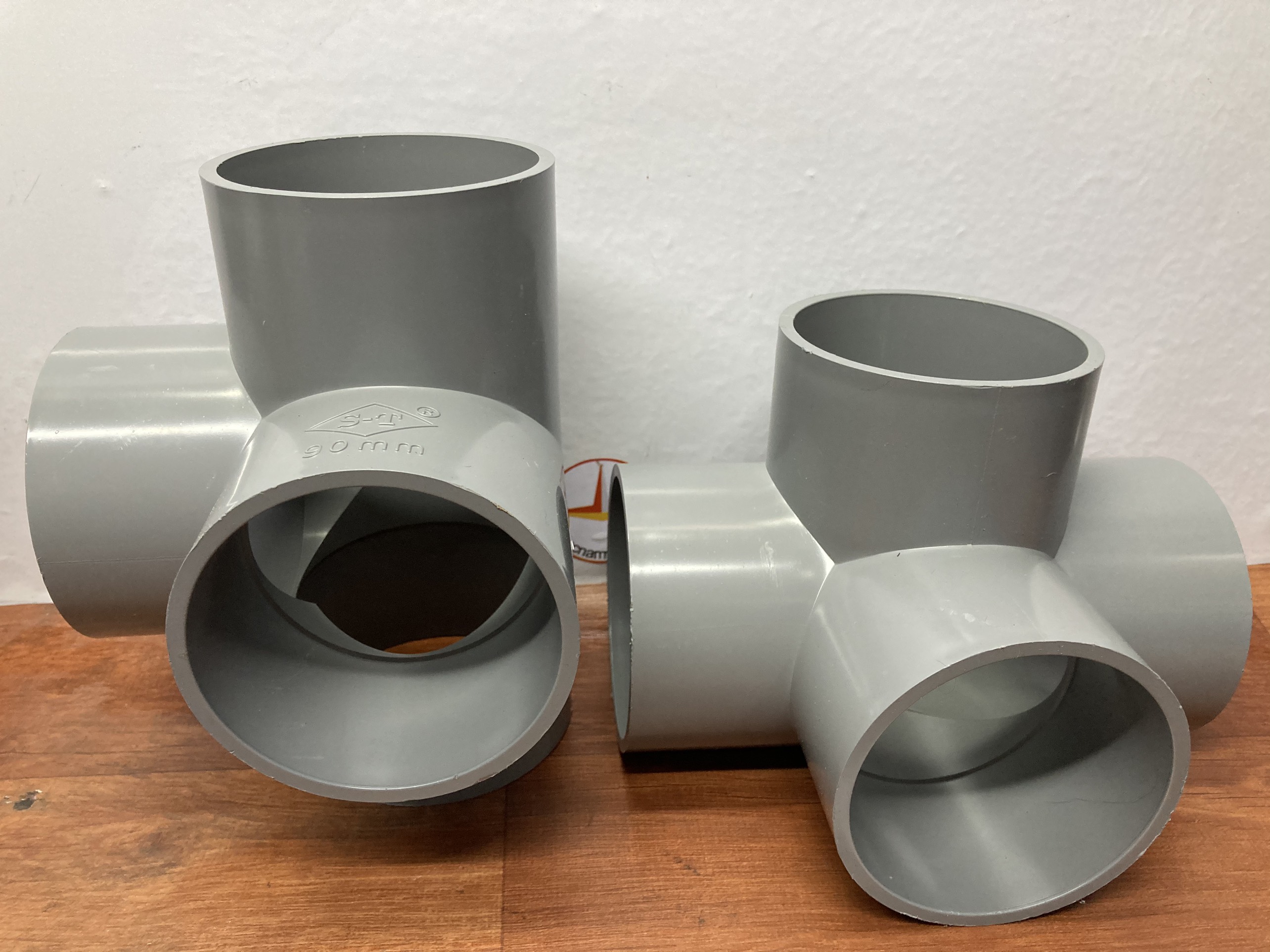 Corner Connector, 4-Way Connector (Corner Cross) Made of Non-90 Degree Pvc Plastic