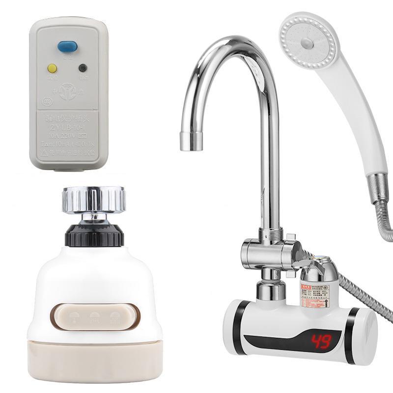 Bảng giá Máy làm nóng nước trực tiếp kèm vòi sen QWater RX-04 loại gắn tường trực tiếp